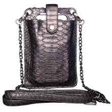 Load image into Gallery viewer, Black Cell Phone Crossbody Bag
