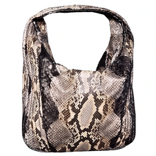 Load image into Gallery viewer, Black Multicolor Hobo Bag