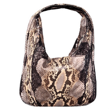 Load image into Gallery viewer, Black Multicolor Hobo Bag