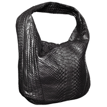 Load image into Gallery viewer, Hobo Black Shoulder Bag
