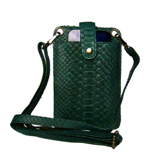 Green Cell Phone Bag