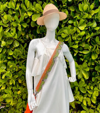 Load image into Gallery viewer, Orange and Green Bag Strap