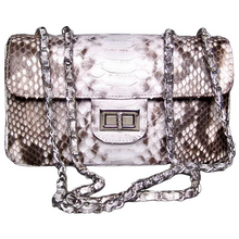 Load image into Gallery viewer, White Leather Shoulder Flap Bag
