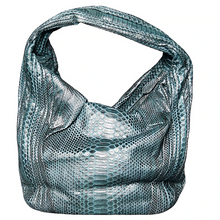 Load image into Gallery viewer, Teal hobo bag