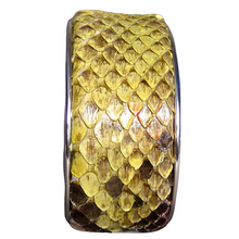 Cargar imagen en el visor de la galería, Multicolor python Leather Bracelet