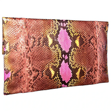 Load image into Gallery viewer, Back Multicolor Clutch Bag

