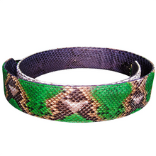 Cargar imagen en el visor de la galería, Grey reversible leather large strap