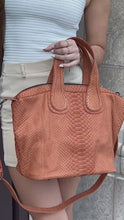 Load and play video in Gallery viewer, Camel Brown Tote Bag Nightingale

