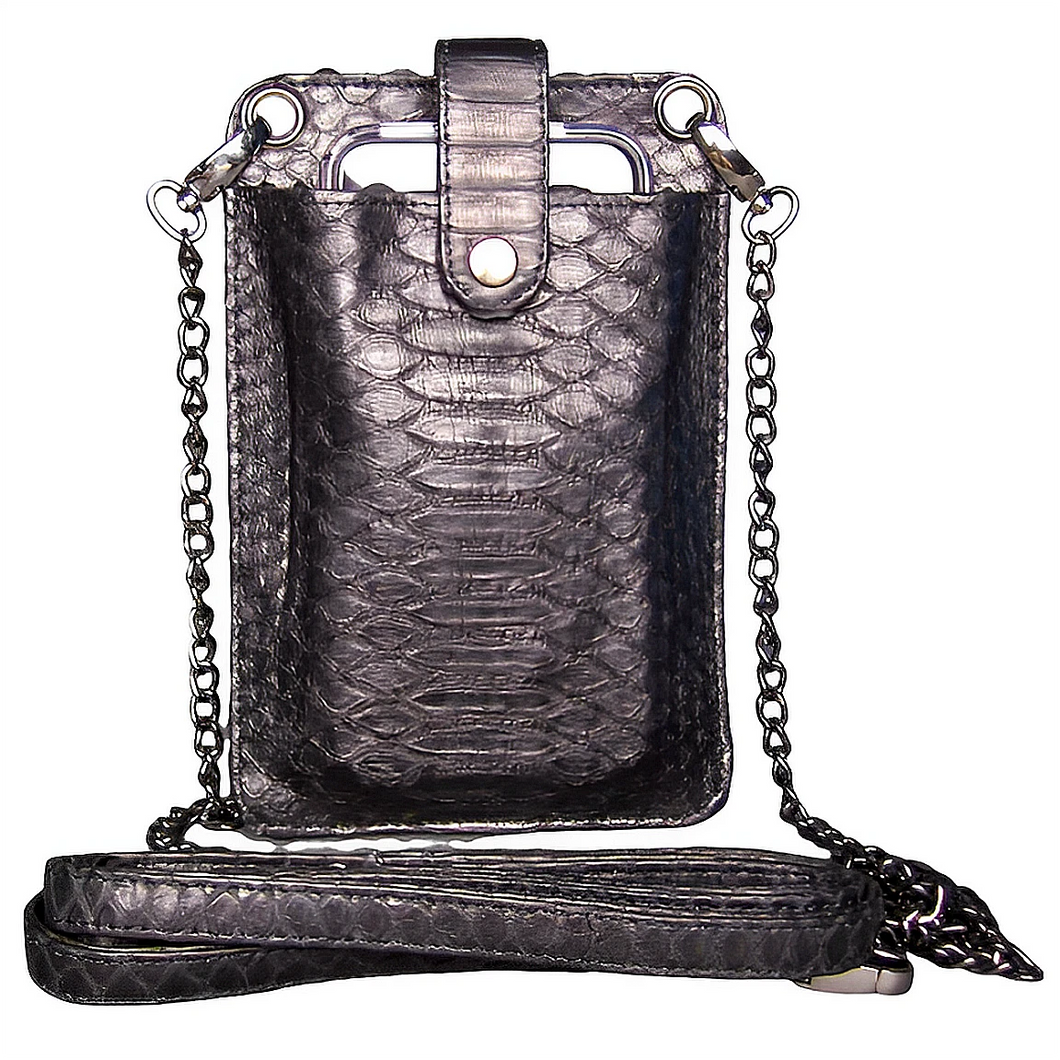 Black Cell Phone Crossbody Bag