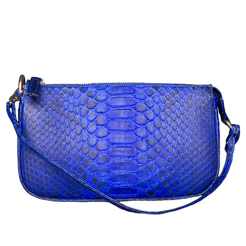 Cobalt Blue Pochette Shoulder Bag