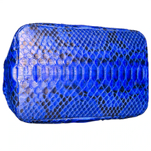 Load image into Gallery viewer, Bottom Blue Cobalt Bucket Bag
