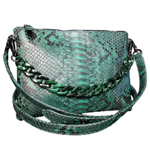 Load image into Gallery viewer, Green Crossbody Clutch Bag
