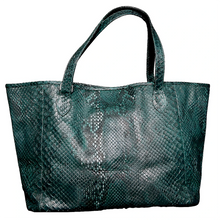 Load image into Gallery viewer, Green tote bag Neverfull
