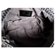 Cargar imagen en el visor de la galería, Interior Grey Dumpling Oversized Clutch Shoulder Bag
