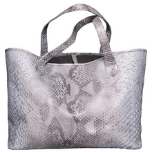 Load image into Gallery viewer, Grey tote bag Neverfull
