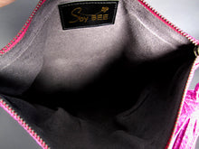 Cargar imagen en el visor de la galería, Interior Hot Pink Clutch Bag

