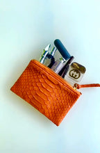Load image into Gallery viewer, cosmetic zip pouch mini bag
