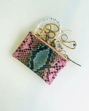 Load image into Gallery viewer, jewelry zip pouch mini bag
