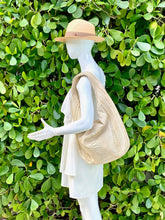 Load image into Gallery viewer, Off White Pythn Leather Large Hobo Bag
