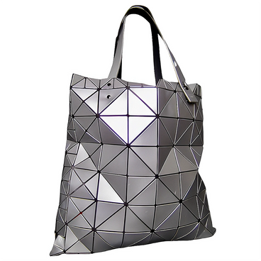 Issey Miyake Grey Metallic Bao Bao Tote Bag - Bee In Style