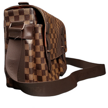 Load image into Gallery viewer, Side Louis Vuitton Canvas Messenger Bag
