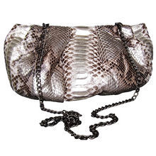 Load image into Gallery viewer, Silver Metallic Dumpling Oversized Clutch Shoulder Bag
