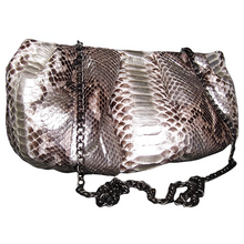 Load image into Gallery viewer, Silver Metallic Dumpling Oversized Clutch Shoulder Bag
