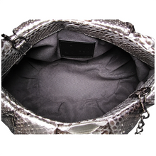 Load image into Gallery viewer, Interior Silver Metallic Dumpling Oversized Clutch Shoulder Bag
