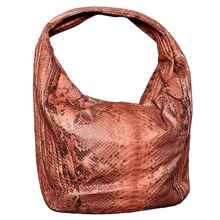 Load image into Gallery viewer, Burnt Orange Leather Hobo Bag
