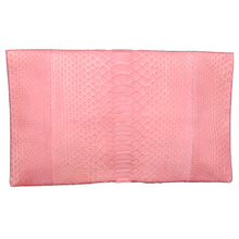 Load image into Gallery viewer, Light Pink Leather Clutch Bag
