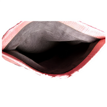 Cargar imagen en el visor de la galería, Interior Light Pink Leather Clutch Bag
