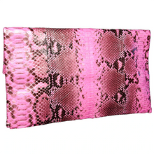 Load image into Gallery viewer, Back Pink and Black Clutch Bag
