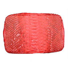 Cargar imagen en el visor de la galería, Bottom Red Stonewash Leather Bucket Shoulder bag
