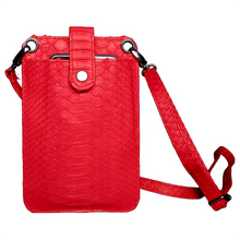 Load image into Gallery viewer, Red Cell Phone Crossbody Bag
