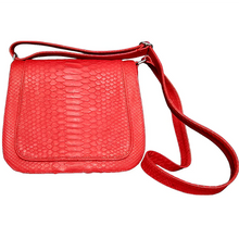 Load image into Gallery viewer, Red Crossbody Saddle Bag
