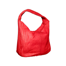 Load image into Gallery viewer, Red Shoulder Bag Hobo Style
