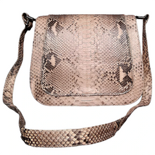 Load image into Gallery viewer, Beige Tan Crossbody Saddle Bag
