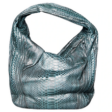 Load image into Gallery viewer, Teal hobo bag
