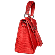 Load image into Gallery viewer, Side Red Top Handle Bag
