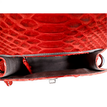 Load image into Gallery viewer, Interior Red Top Handle Bag
