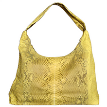 Load image into Gallery viewer, Yellow and Gray Stonewashed Jumbo XL Shoulder Bag

