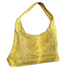 Cargar imagen en el visor de la galería, Yellow and Gray Stonewashed Jumbo XL Shoulder Bag
