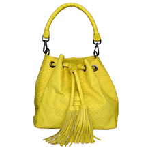 Load image into Gallery viewer, Yellow Bucket bag
