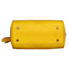 Load image into Gallery viewer, Bottom Yellow Leather Satchel Bag
