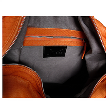 Load image into Gallery viewer, Interior Orange hobo bag
