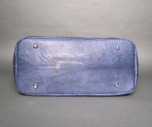 Load image into Gallery viewer, Blue Python Leather Neverfull Tote Shoulder bag
