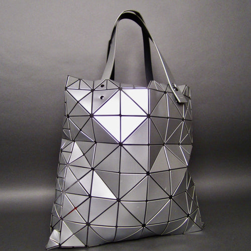 Issey Miyake Grey Metallic Bao Bao Tote Bag
