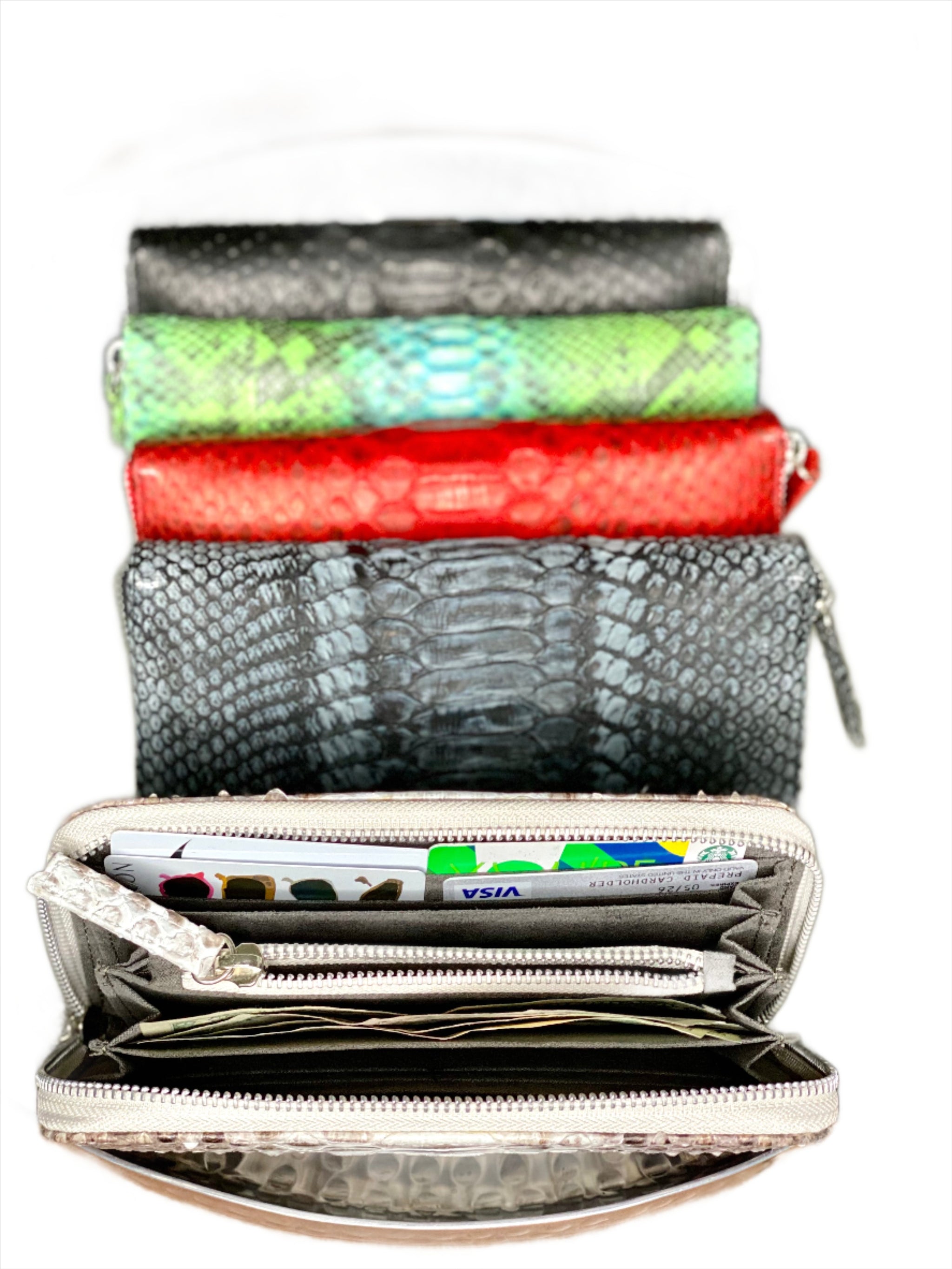 Red Zippy Wallet - Bee In Style