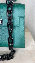 Load and play video in Gallery viewer, Gunmetal Metal Chunky Chain Strap Bag
