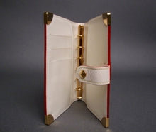 Load image into Gallery viewer, Louis Vuitton White Suhali Agenda Notebook PM
